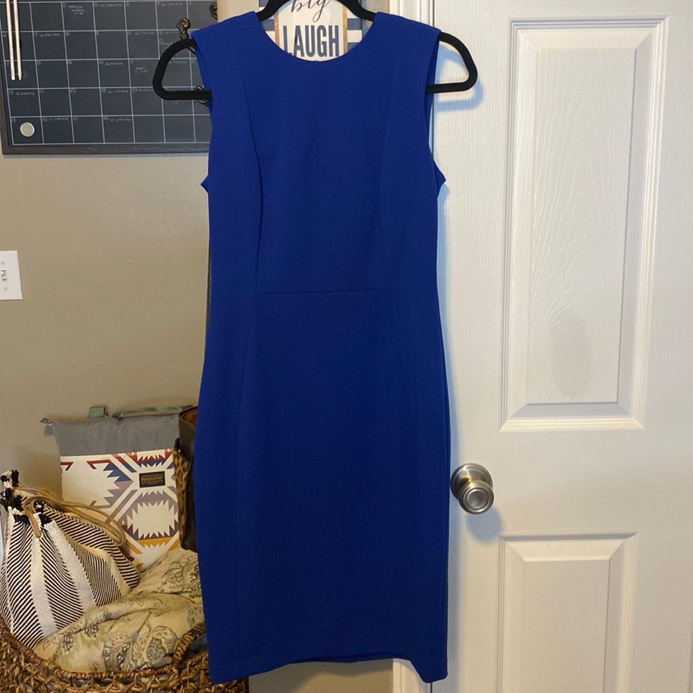 Royal blue Calvin Klein dress      #73